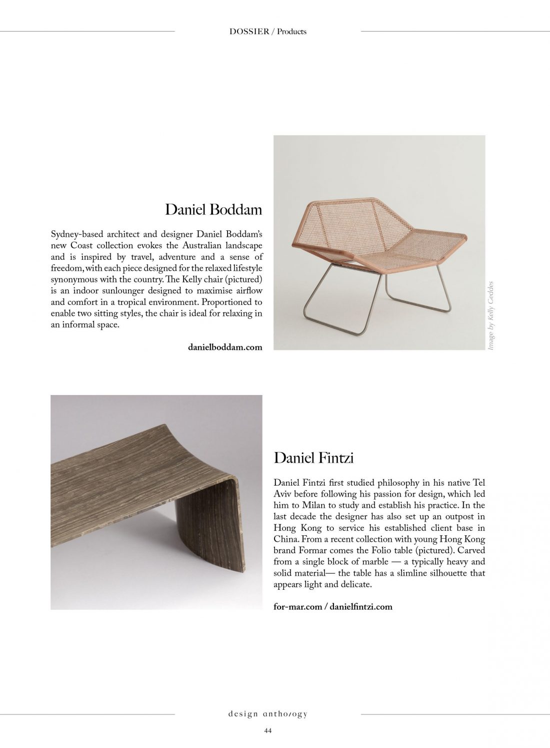 Design Anthology Issue 22 - Kelly Chair