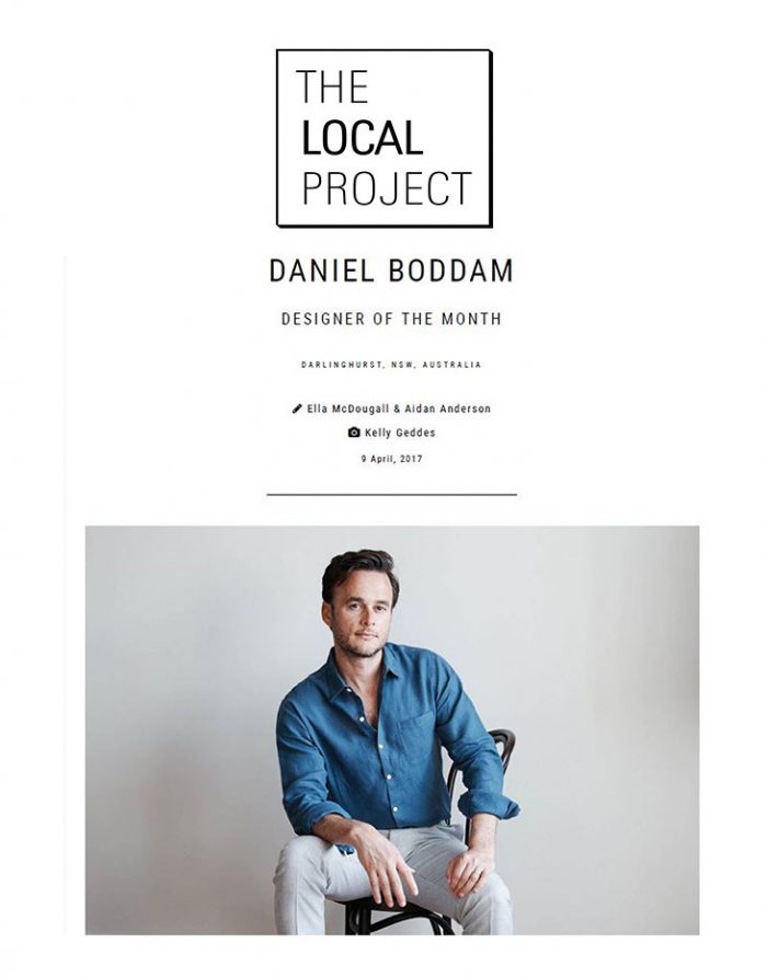 The Local Project - Daniel Boddam 09/04/17 